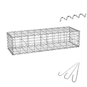Габіонна сітка паркан парапет-низ 2.4х0.4х0.4 Ø4 м Комплект