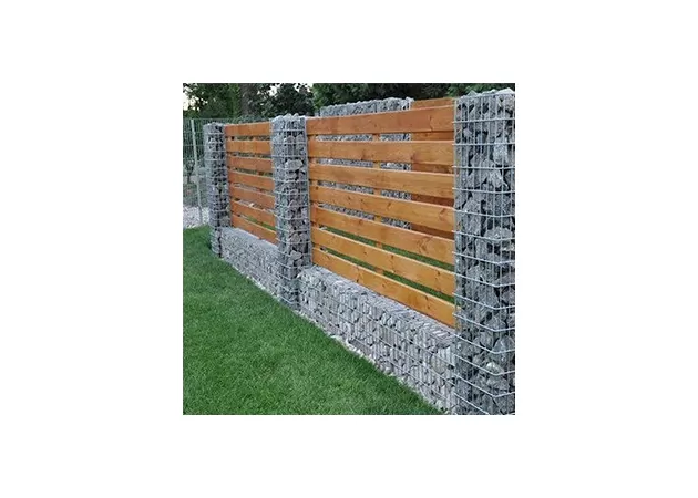 Фото 2 - Габионная сетка забор парапет-низ 2.5х0.4х0.4 Ø4 м Комплект