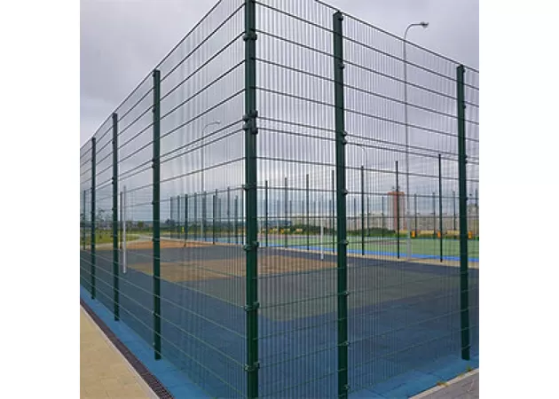 Фото 2 - Секція парканна ДУОС оцинкована +ПП (RAL 6005 зелений), секція 2500х1630