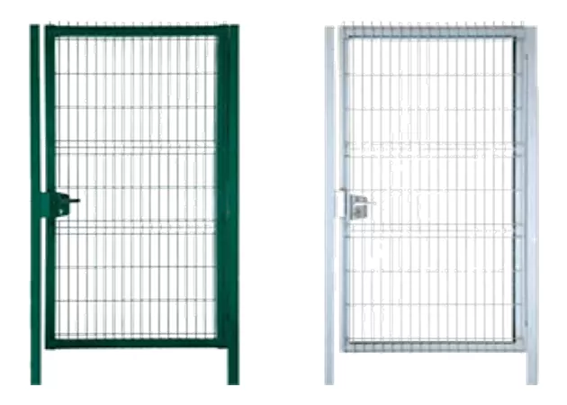 Фото 1 - Калитка цинк/полимер, высота 1280 мм, ширина 1000 мм